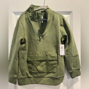 Old Navy Kids Olive Green Pullover Jacket